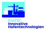 Exploring the TwinSim Project's Digital Twin at EUROGATE Container Terminal Hamburg Logo of IHATEC Innovative Port Technologies.